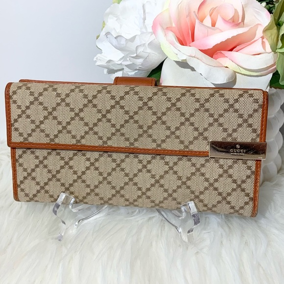 Gucci Vintage Long Wallet EUC - Picture 1 of 16
